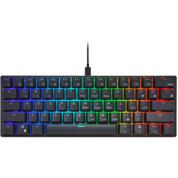 Клавиатура Royal Kludge RK61 RGB (черный, RK Brown)